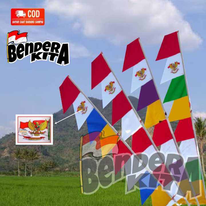 Bendera Umbul Umbul Warna Warni Garuda Lazada Indonesia