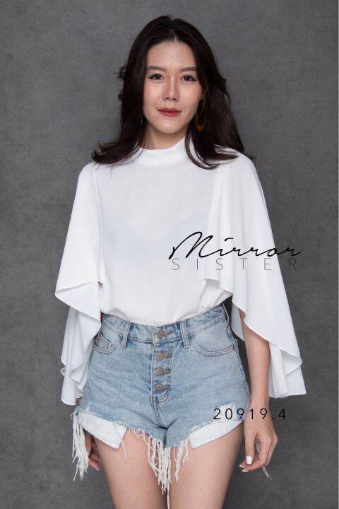 mirrorsister-20919-4-เสื้อตัวเก๋-เสื้อสีสดใส-เสื้อทำงาน-เสื้อออกงาน-เสื้อเรียบง่าย