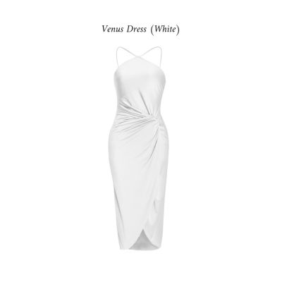 Chatnapa - Venus Dress (White) เดรสสายเดี่ยวสีขาว