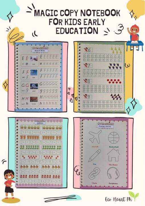 Magic Groove , (4 BOOK + 10 REFILL) Number Tracing Book For Preschoolers  With Pen: Buy Magic Groove , (4 BOOK + 10 REFILL) Number Tracing Book For  Preschoolers With Pen by