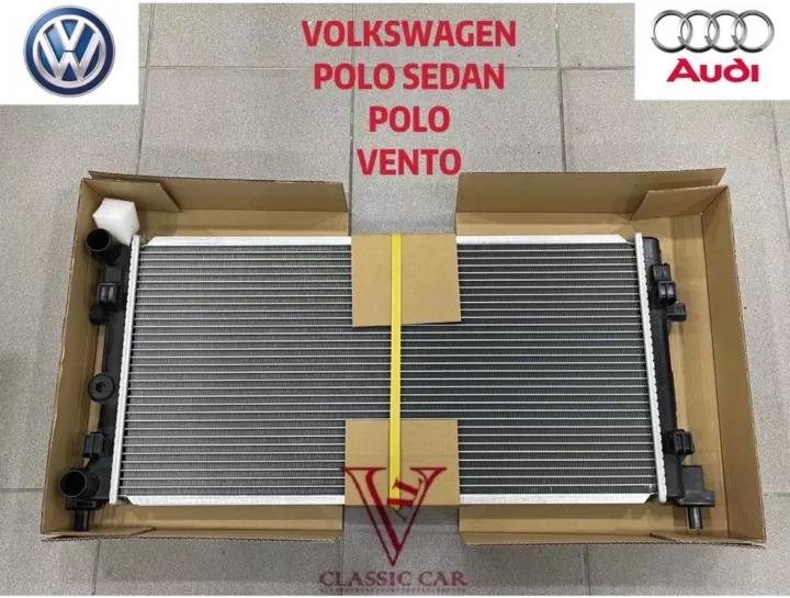 ( OEM GERMANY ) VOLKSWAGEN POLO SEDAN POLO VENTO RADIATOR ( 2 LAYER