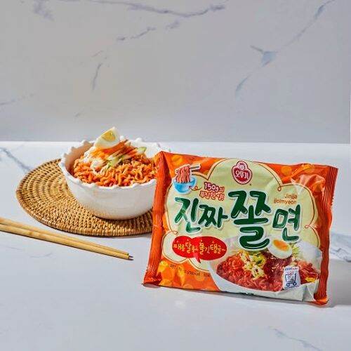 Spicy Sweet Bibim Noodle 150g (Korean Ottogi Jinja Jjolmyeon Bibim ...