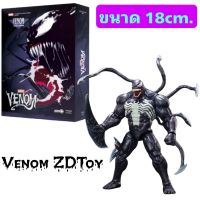 โมเดลฟิกเกอร์ Venom ZDToy เวน่อม ขนาด18cm. มีกล่อง ขยับได้หลายจุด