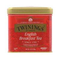 ทไวนิ่ง ใบชาอิงลิชเบรคฟาสต์บรรจุกระป๋อง Twinings English Breakfast Tea Leaf Box 100g