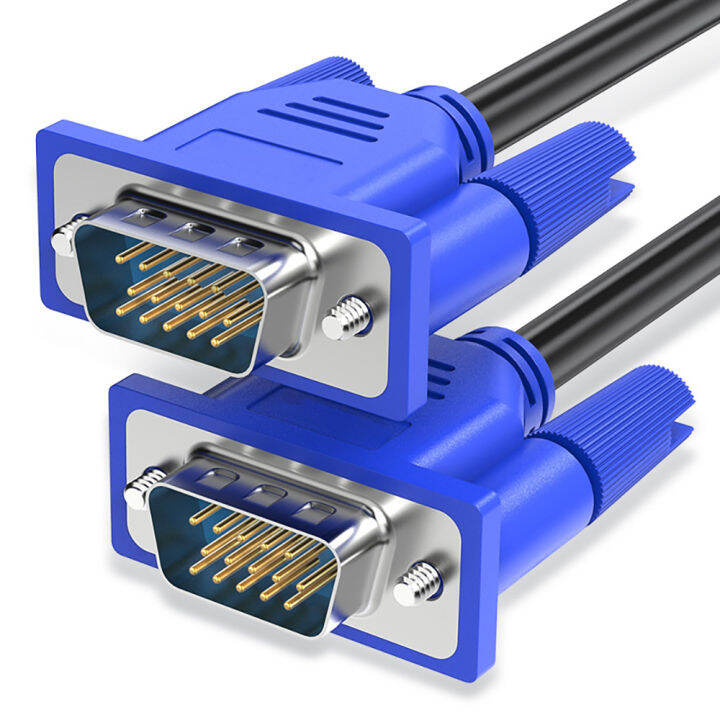 VGA cable FULL HD 1080P สายจอคอมพิวเตอ สายต่อจอ VGA To VGA 3+5 สายต่อจอ