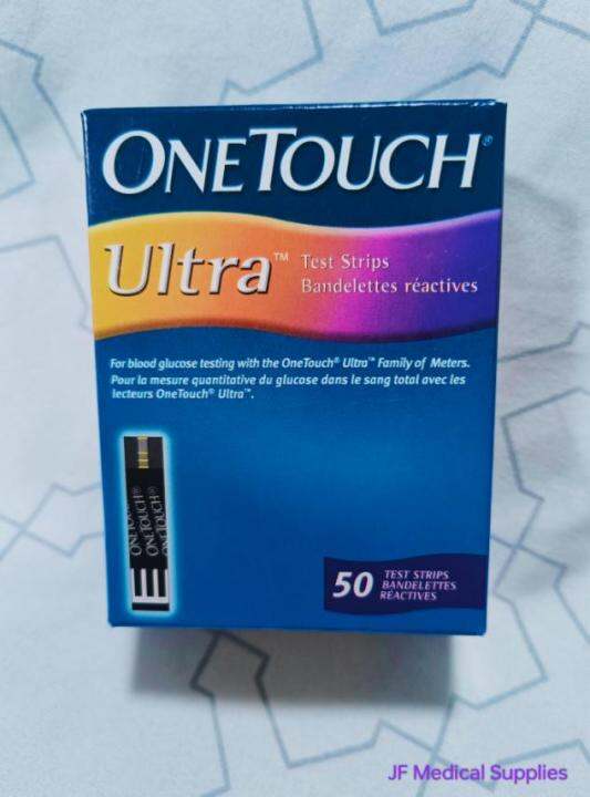 Ultra Test Strips 50 strips Lazada PH