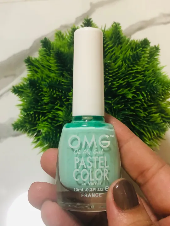 OMG Nail Polish Pastel Color 10ml Gelato Lazada PH