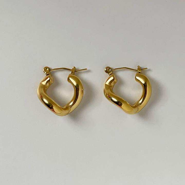 chic-appeal-sculpture-hoop-earring-size-2cm