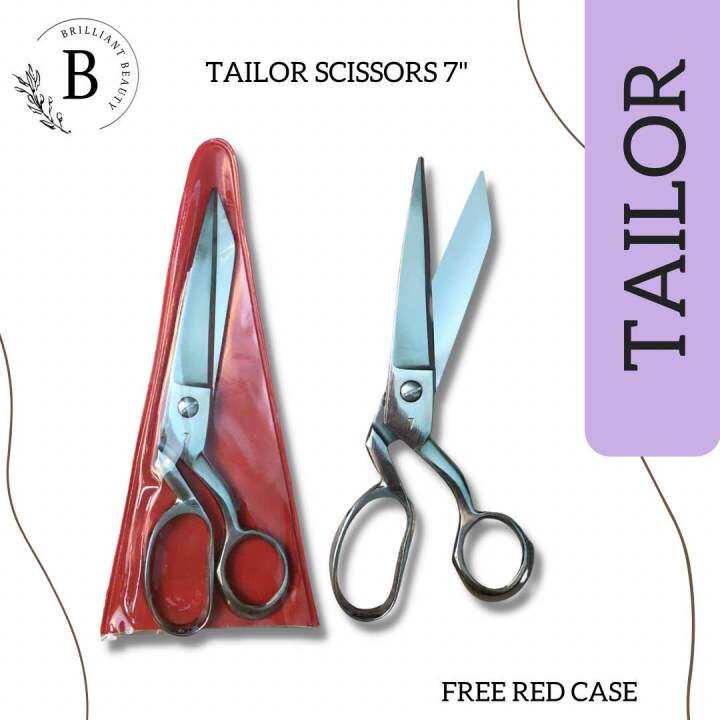 Tailor Scissors 7 inches (Sharpened) Fabric Scissors • Brilliant Beauty