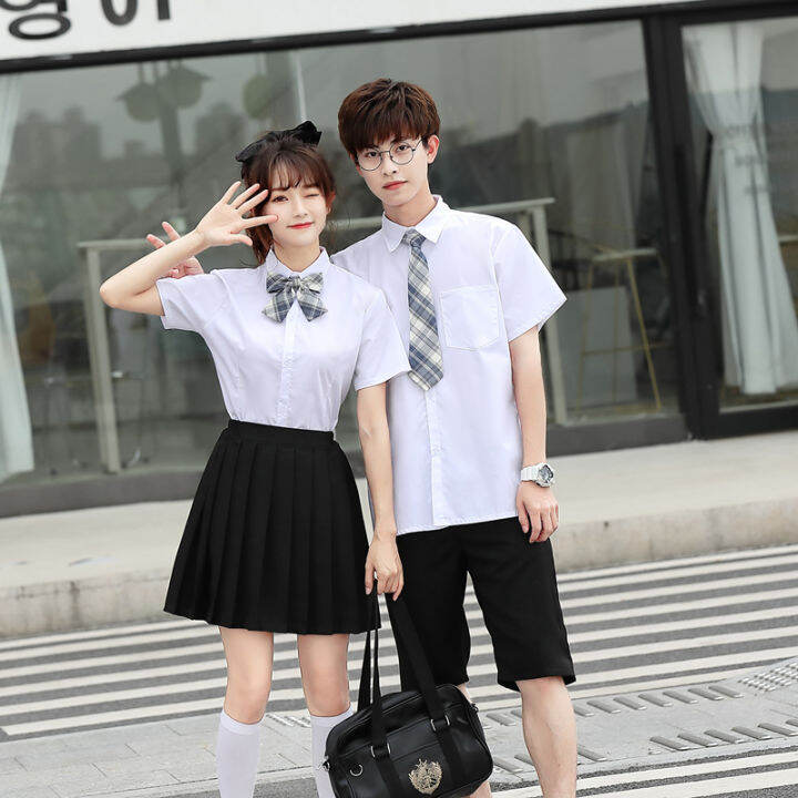 Preppy Style Business Attire Middle School Students' Poetry Reciting