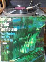 000146  jazz Kenton at the Tropicana  stan Kenton and bis orchestra          แผ่นเสียง vinyl Lp 33rpm 12"สภาพกำลังฟังได้ดีได้รับการตรวจสอบ