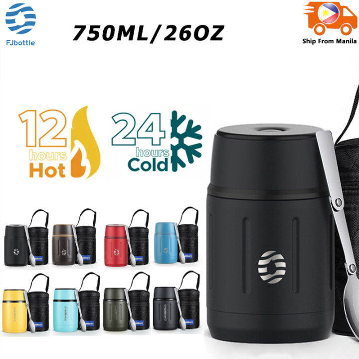 FJbottle 750ML(26Oz) Food Thermos Food Jar 18/10 Stainless Steel