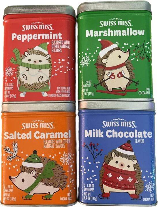 Swiss Miss Christmas Tins Pack Of 4 Lazada Ph 3690