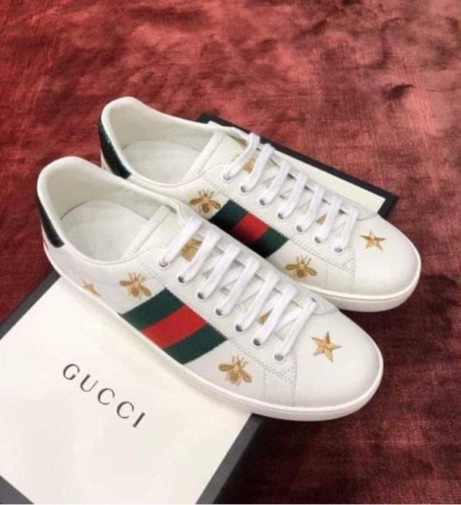 Giày thể thao ☀ Giầy sneaker Gucci Original thêu ong sao bản Like Authentic  1-1 on web Fullbox 