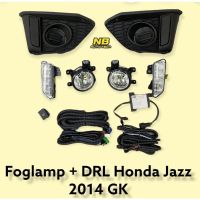 ไฟเดไลท์ DRL HONDA NEW JAZZ GK 2014 มาพร้อมชุดสายไฟตรงรุ่น ไม่ต้องตัดต่อ อุปกรณ์ครบชุด นำไปติดตั้งได้ทันที