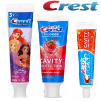 นำเข้า??/แท้100% Crest Kids, Cavity Protection, Fluoride Anticavity Toothpaste, 62g,119g.