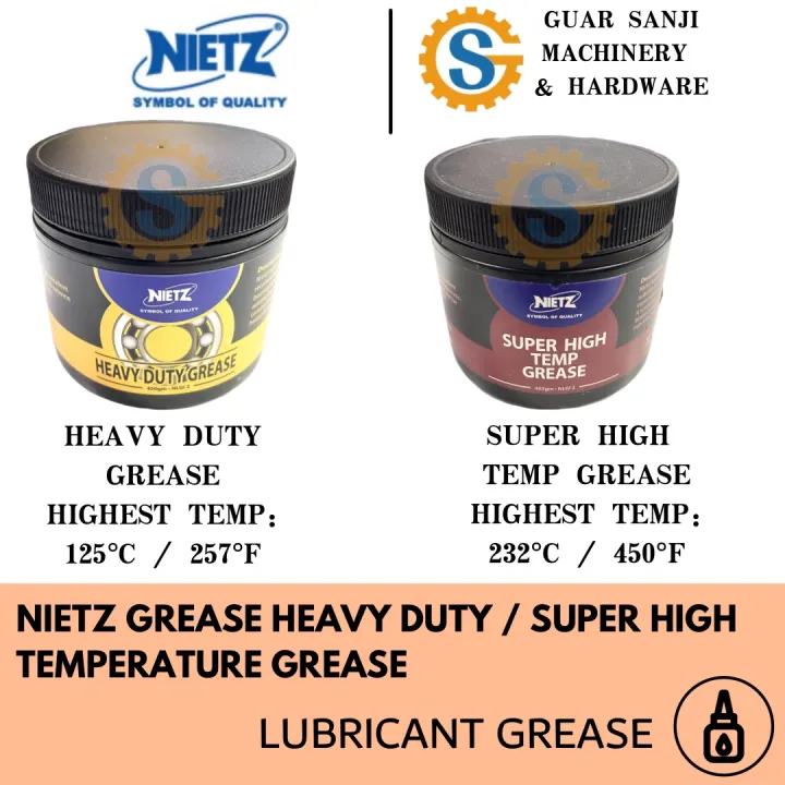 NIETZ SUPER HIGH TEMPERATURE GREASE/ HEAVY DUTY GREASE 450G HIGH TEMP