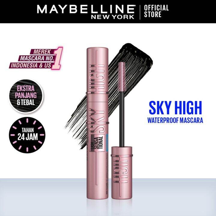 Maybelline Lash Sensational Sky Higt Mascara waterproof Lazada