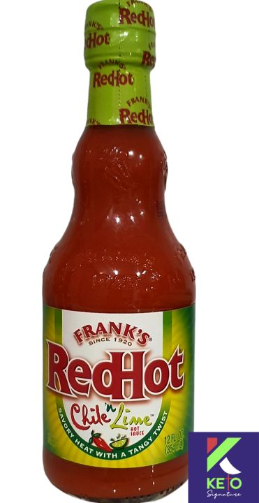 Frank S Redhot Chili N Lime Hot Sauce 354ml Lazada Ph