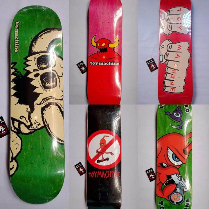 SKATEBOARD DECK TOYMACHINE with Mob griptape Lazada PH