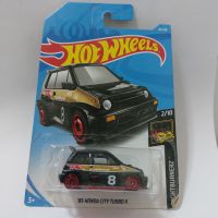 รถเหล็ก Hotwheels 85 HONDA CITY TURBO II สีดำ (LZ06)