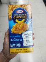 Kraft Macaroni&amp;Cheese Dinner Original Flavor มะกะโรนีพร้อมซองบรรจุผงเครื่อง ปรุงรสชีส206g