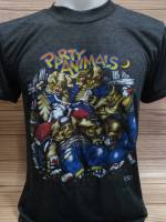 เสื้อ3d เสื้อฮาเลย์เทากระลายฮาเลย์ PARTY ANIMALS ผ้าบาง