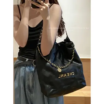 Chanel SHOPPING MAXI Bag 2023 Blue  Nice Bag