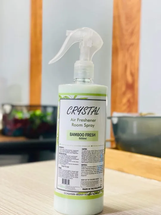 Air Freshener bamboo fresh room spray, 500ml, with expiration date