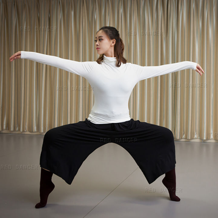 Modern dance Wide Leg Pants Classical Dance Performance Men and Women Modal  Practice Clothes Loose Dance Pants Yoga Practice Pants