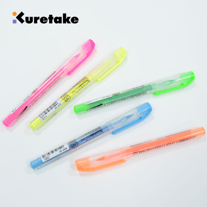 ปากกาเน้นข้อความอู๋จู๋-kuretake-ของญี่ปุ่นปากกาเน้นข้อความสำหรับงานเรียนรู้ปากกาเน้นข้อความไดอารี่สมุดโน้ตปากกาสีภาพประกอบปากกาเน้นข้อความปากกาเน้นข้อความปากกาเน้นข้อความสำหรับนักเรียน