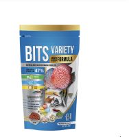 อาหารปลา Boost Bits Variety อาหารปลาปอมปาดัวร์และปลาสวยงาม เร่งสีเร่งโต ขนาด 60g.