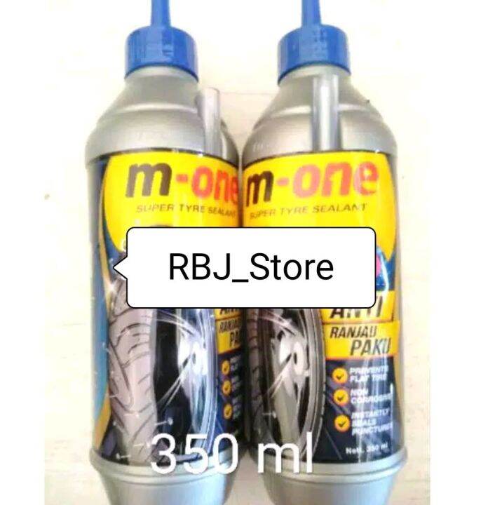 Cairan Ban Tubles Anti Ranjau Paku M-one 350 Ml Untuk Semua Motor Dan ...