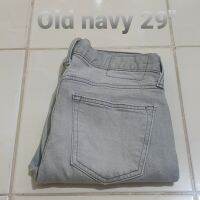 ยีนส์ใหม่ ยี่ห้อ old navy เอว 29 นิ้ว