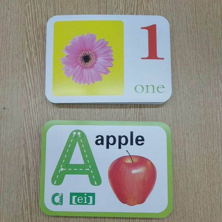 28pcs Alphabet and Number Flashcards learning cards for kids Lazada PH