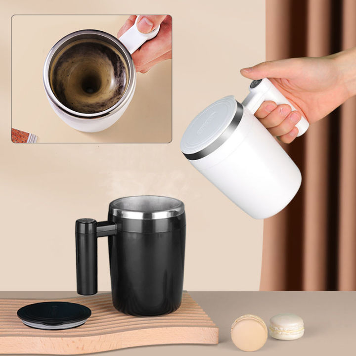 Cup Self Mixing Coffee Mug Chocolate Milk Stirring Automatic Auto Magnetic  Mixer 