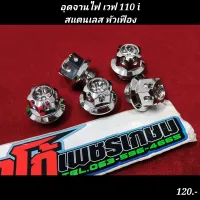 อุดจานไฟ เวฟ 110 i
สแตนเลส หัวเฟือง