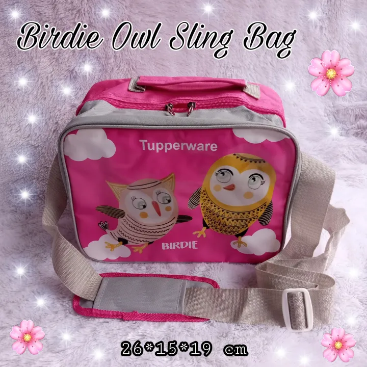 Tupperware PROMO Tas Birdie Sling Bag / Tupperware Owl Bag Lazada