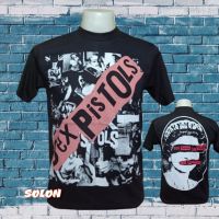 เสื้อวง SEX PISTOLS วงร็อค ไม่มีตะเข็บข้าง คอฟิต ป้ายUS  เสื้อวินเทจ เสื้อผู้ชาย เสื้อทัวร์ วงร็อคต่างระเทศ