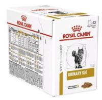 Royal Canin Urinary S/O แมว โรคนิ่ว 
85 กรัม x 12 ซอง