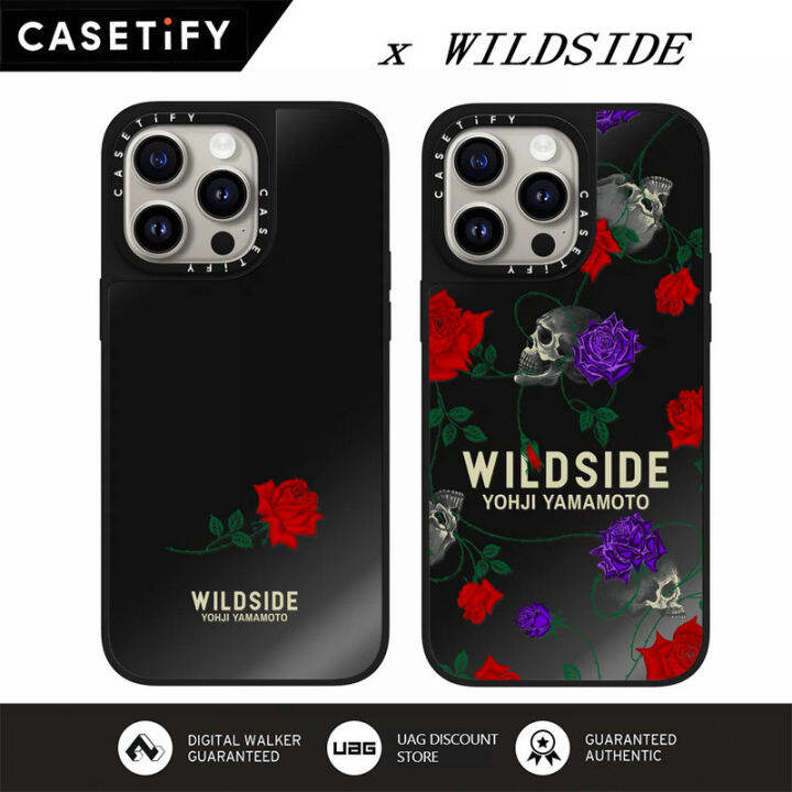 เคส CASETiFY X WILDSIDE YOHJI YAMAMOTO Skull & กระจกแต่งผนังรูป