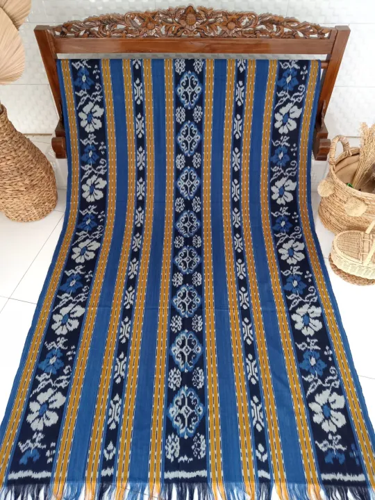 Kain Tenun Ikat Tradisional Antik Blanket Etnik Original Lazada Indonesia