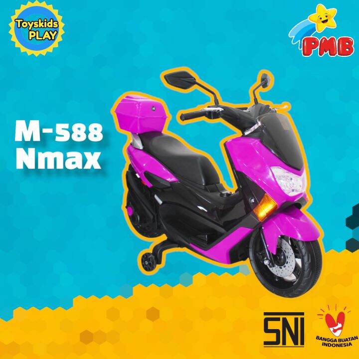 MOTOR AKI NMAX M588/MOTOR AKI MURAH/MOTOR AKI MODEL NMAX/ADA REMOT DAN
