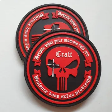 Patch RUBBER LOGO SKULL/SKULL/FUNISER/GODWILL/TACTICAL/RUBBER PATCH SKULL/ VELCRO RUBBER EMBLEM PATCH