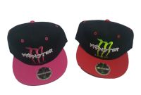 Cj.collection หมวกแก๊ปแฟชั่น ออกกำลังกาย หมวก  Monster Cap คละแบบ หมวกเบสบอล แฟชั่น ใส่ได้ทั้ง ช,ญ freesize