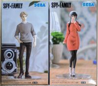 Sega - Spy x Family - Loid (ลอยด์) &amp; Yor (ยอร์) Forger Plain Clothes (ของแท้)(มือ1)(Lot Japan)