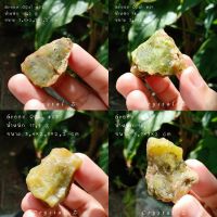 Green Opal | กรีน โอปอลล์ ?#01-#05 ?#หินดิบ สีเเขียว✨ หินมีรอยแตกตามธรรมชาติ ?