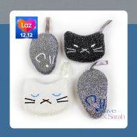ฟองน้ำล้างจานเอนกประสงค์ ลาย Cat and Rat แมวและหนู  1 เซ็ท (มี 4 ชิ้น) สินค้าพร้อมส่ง