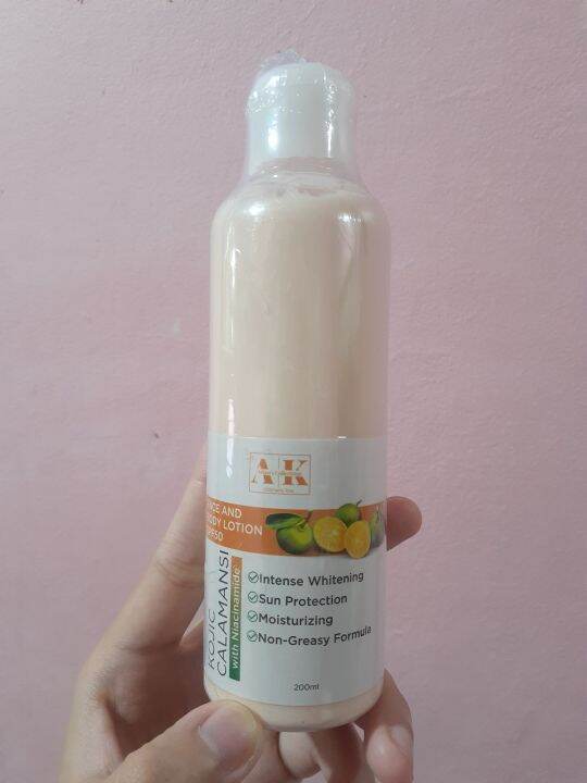 Face and Body Lotion SPF50 Kojic Kalamansi with Niacinamide 200ml