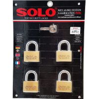 SOLO กุญแจโซโล KA 4507 SQ-50 มม.(4ตัว/ชุด)